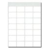 APLI White Double Front Labels 12x18mm