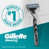 Gillette Mach3 Razor for Men, 3-Bladed Razor, 1 Gillette Razor,