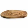 Genware OWRPS Olive Wood Rustic Platter, 35 cm x 13 cm