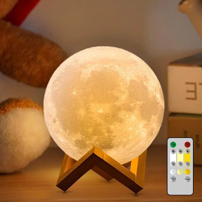 CPLA Night Light, Moon Light, Indirect Lighting, Bedside Lamp, Baby Light, Desk Light, Indoor Lighting, Interior, Stepless Dimming