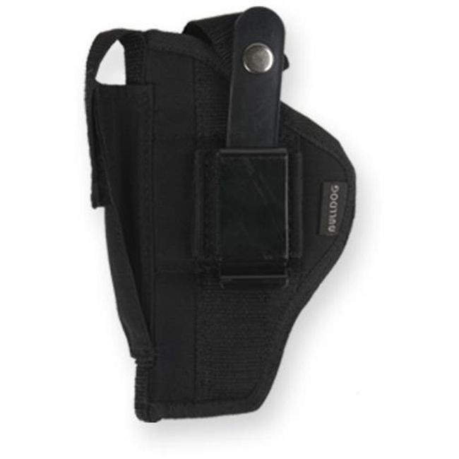 Bulldog Cases Belt and Clip Ambi Holster FSN-7 (Fits Most Standard Auto's with 2 - 4-Inch Barrels, Glock 17,19)