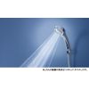 Sanei PS-303-81XA-CD Rainy Metallic Shower Head, Black (Approx. 50% Water Saving Effect, Stop Function)