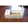 Honor System Vending Boxes - White Corrugated Cardboard