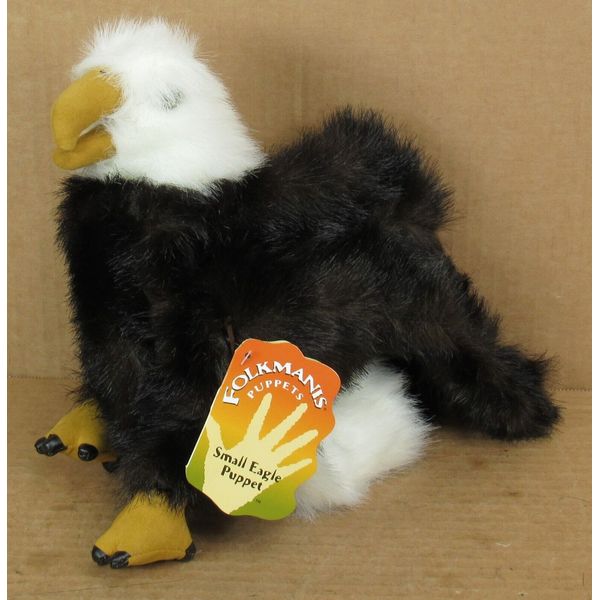 Folkmanis 3114 Small Bald Eagle Hand Puppet NWT