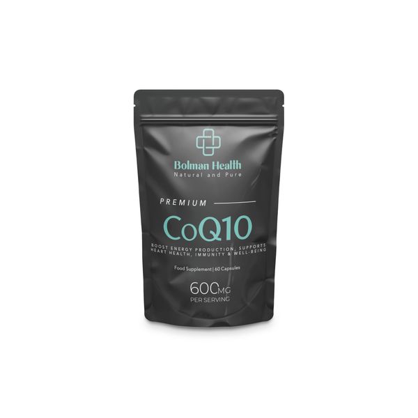 CoQ10 Capsules | 30 Day Supply | HMPC Capsules | Enhanced Energy | Immune Support Enhancement | Heart Health Support