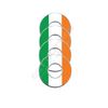 Get Outside Games 4 Irish Flag VVashers - Washer Toss Board Game Washers (4 VVashers with Container)