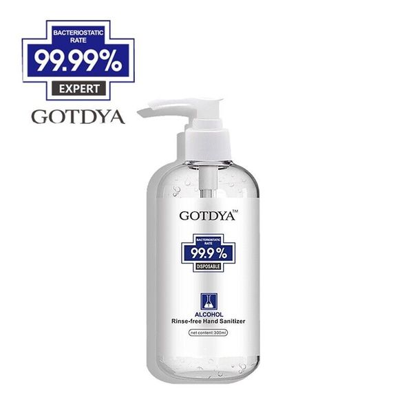 GOTDYA Scent Free Hand Sanitizer, 10.1oz(300ml) - 5 Pack