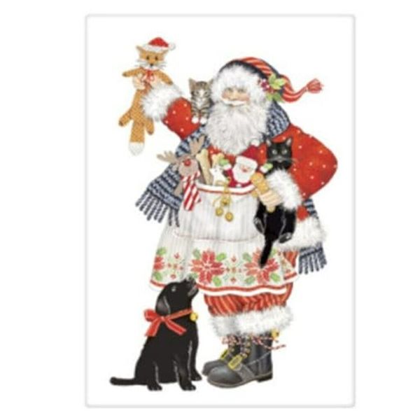 Mary Lake-Thompson BT890 Pet Toys Santa Flour Sack Towel 30 Inches