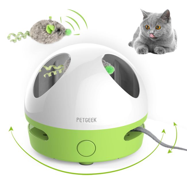PETGEEK Automatic Interactive Dog Toys, Dog Interactive Toys for