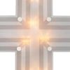 Northlight Lighted Cross Easter Window Decoration - 14"