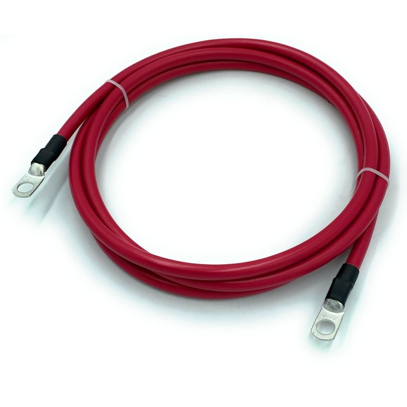 6 Gauge Marine Grade Battery Cables, USCG and ABYC Approved, 1-15ft ...