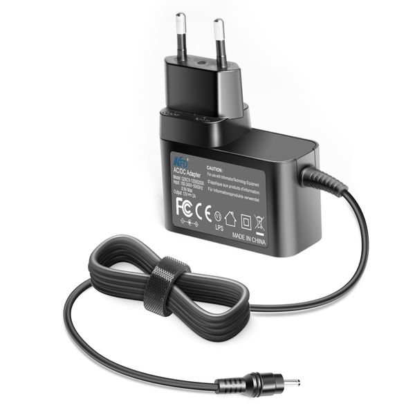 KFD 12V 2A Netzteil Ladekabel Ladegerät für Trekstor Surfbook A13B Surfbook W1 W2 Primebook C11 C13 P15, Medion Akoya E3222 E3223 E3216 Laptop Odys myBook PRO14 SE, Peaq Slim S130 Lincplus P1 P2 P3 P4