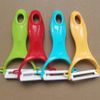 Vegetables Peeler Advanced Ceramic Peeler Plastic Handel-Sharp Rust Prevention -Set of