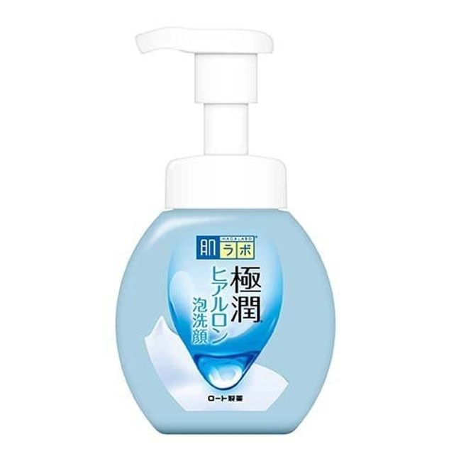 HADA LABO Goku-jyun Foaming Face Wash - 5.4 fl oz (160 mL) Bottle