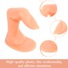 Jubaopen 30PCS Practice Fingers for Acrylic Nails False Finger Practice Nails Manicure Practice Finger Plastic Finger Model for Acrylic Gel Nail Art Training Display DIY Decoration(Skin Color)