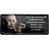 Albert 2056 Einstein Tin Sign 28 x 12 cm Chaotic Design