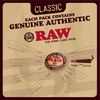 RAW Cones Classic Single Size 70/24 | 100 Cone Pack | For a single-use Mini Preroll to Enjoy a Quick Sesh