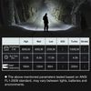 EverBrite LED Tactical Flashlight High Lumens Flashlight w/Lanyard & Clip 6 Mode