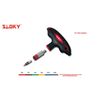 STS-TX-ST, SLOKY ST Torx RED Handle - 1 Piece Torx Red Handle