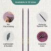 KnitPro J’Adore Cubics Single Pointed Needles 14" (35cm) | 4.50mm