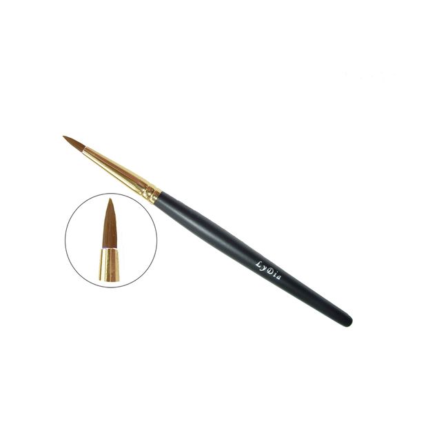 LyDia professional black/golden eyeliner cosmetic makeup brush 01