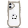 ZENIX DESIGN TECH iPhone 16 Case, Back with Ring, Cat Ears, Stand, Shockproof, ZX-necoring