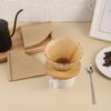 Coffee Filter Papers 300pcs Unbleached Compatible with Size 02 Filter Papers Compatible with Dripper Coffee Makers
