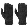 Stetson Basic Pigskin Lederhandschuhe Handschuhe Herrenhandschuhe Fingerhandschuhe (9 HS - schwarz)