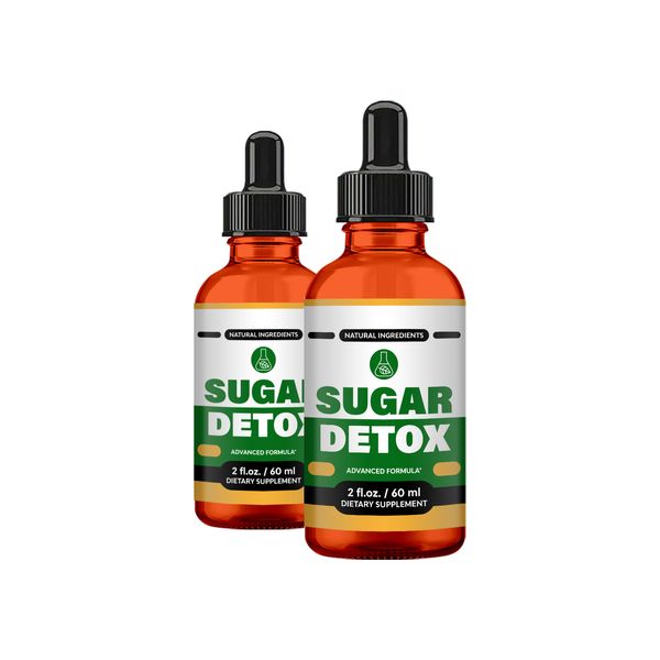 Sugar Detox Drops - Sugar Detox Liquid Drops (2 Pack)