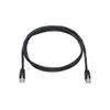 10' Black Cat 6 patch cable (10 pack)
