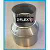 Z-FLEX 3"-4" Diameter Stainless Steel Increaser Single Wall NEW #ZFL-SS34IR