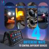 MICTUNING LED Touch Switch Panel 8 Gang Car Marine Boat Power Button Control Box