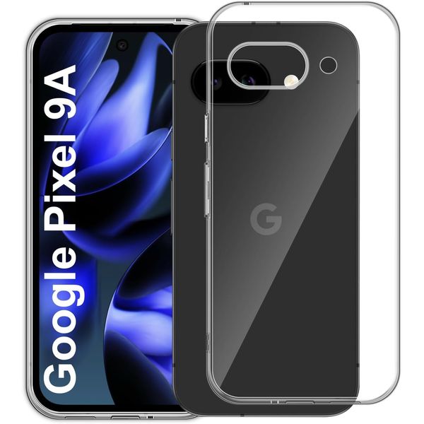 Gosento For Google Pixel 9a Case, Crystal Clear Transparent TPU Material Pixel 9a Protective Cover (Clear)