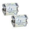 Ice Cube Trays with Lids 2pk | BPA-Free, Easy-Release, Stackable, No-Spill Design