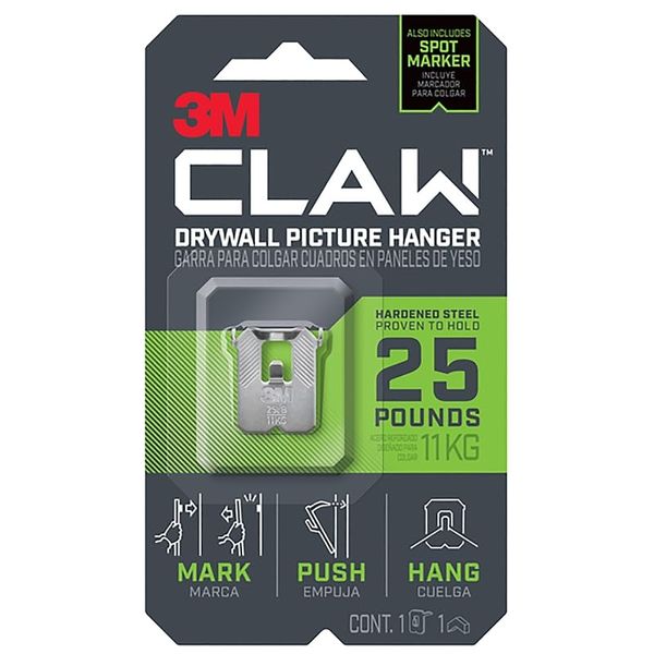 DRYWALL PICTURE HANGER FOR 25#