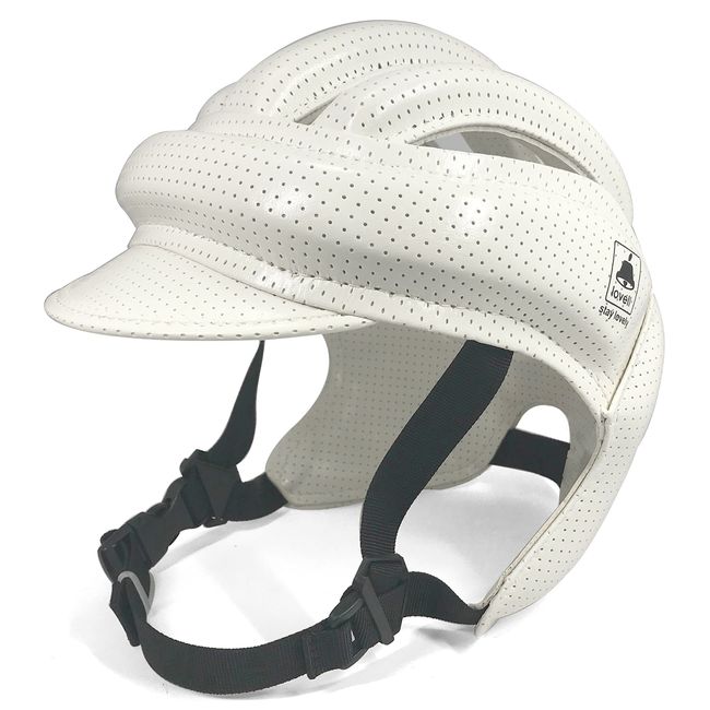 lovell (label) cask three quarter (white) headgear head protection cycling