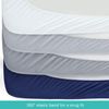 Crib Sheets Soft Microfiber Crib Fitted Sheets for Baby Gift 52"×28"×8" 4 Pack