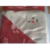 Christmas Dog Blanket Red 76 x 80 cm approx