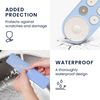 kwmobile Protective Case for Google TV Streamer 4K Remote Control Cover - Back Cover Silicone Soft Light Blue