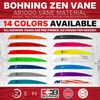 Bohning Zen Vanes, 4" Indoor Target Vane, 36pk, Black