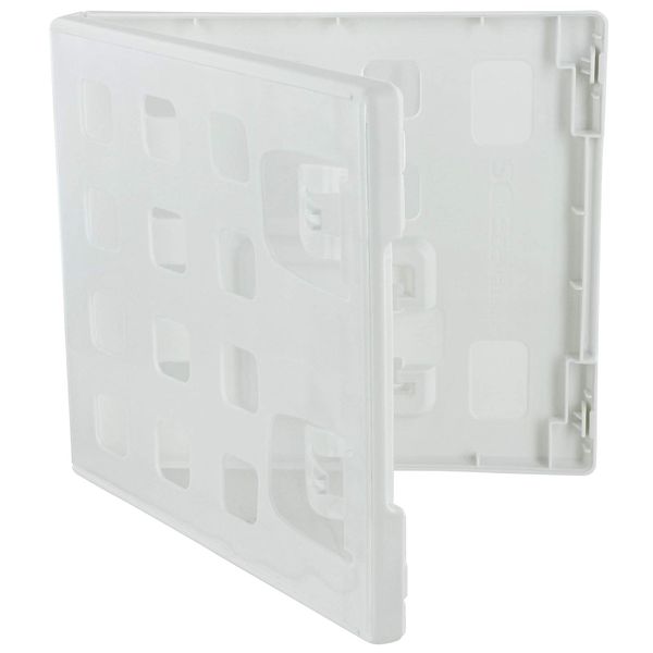 Game cartridge case for Nintendo 3DS empty retail box replacement - 2 pack white | ZedLabz