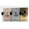 3 PERFECT MARC JACOBS EDP, EDT & INTENSE SAMPLE SPRAY VIALS CARDED 0.04 OZ each