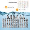 108Pcs DIY Baking Cupcake Cake Decorating Supplies Tool Kit Turntable Stand Pen