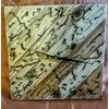 Lichtenberg Burned Clock