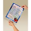 3M WL854C Scotch Display Pocket, Plastic, for 8-1/2 x 11 Insert, Clear, 1/Each