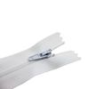 Pack of 39 different coloured zips - 18cm