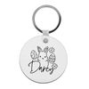 Flox Creative Keyring Personalised Easter Bunny Chocolate Eggs