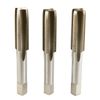 MaxTool 1/2-13 Hand Thread Taps Set Including Taper+Plug+Bottom HSS M2 Taps Set 13 TPI FULLY GROUND RIGHT HAND; HSF02W00R032