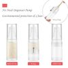 Mild East 3pcs 20ml Sterile Airless Pump Bottle with Funnel Easy to Carry and Fill Matte Lotion Bottles For Travel