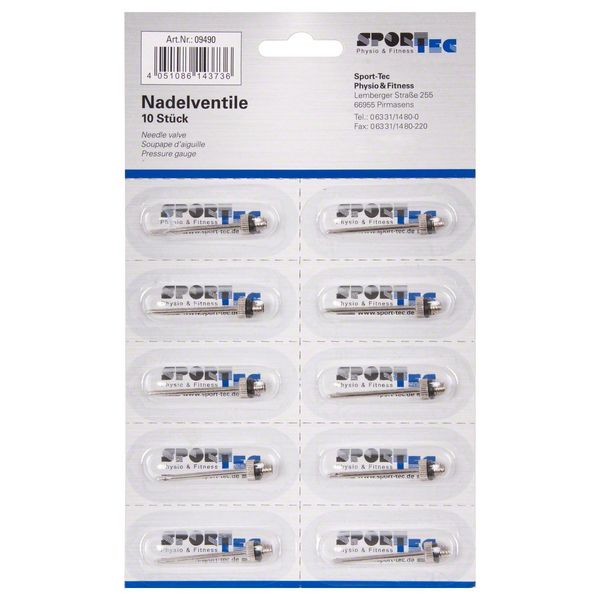 Sport-Tec Needle Valve Set 10 Pieces